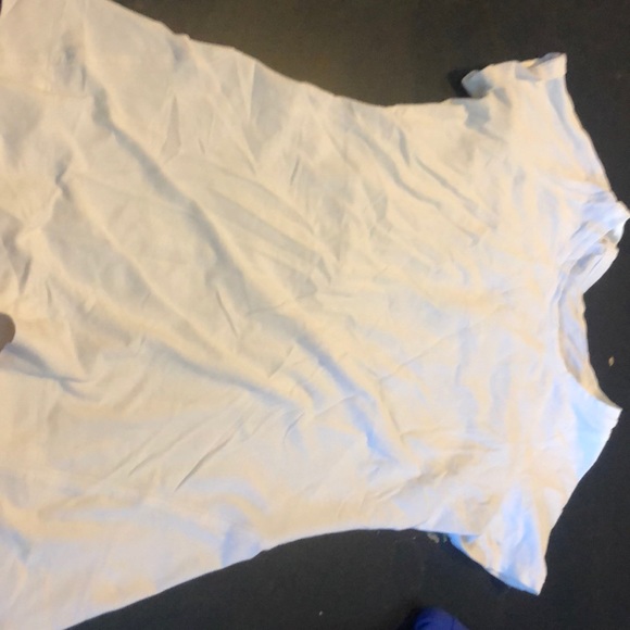 Size 2 white lulu lemon shirt - Picture 1 of 1